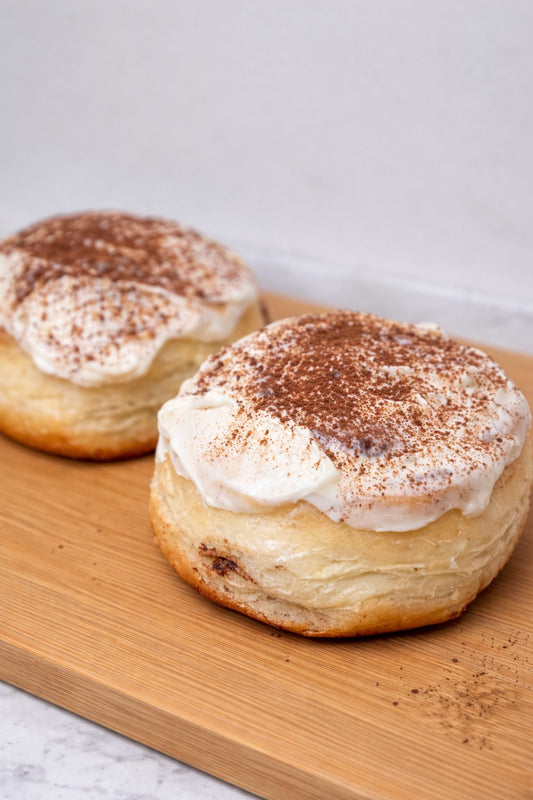 Brioche Tiramisu roll - Half Dozen (6 rolls)