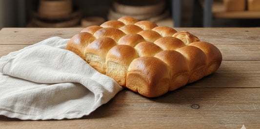Brioche dinner rolls - One Dozen (12 rolls)