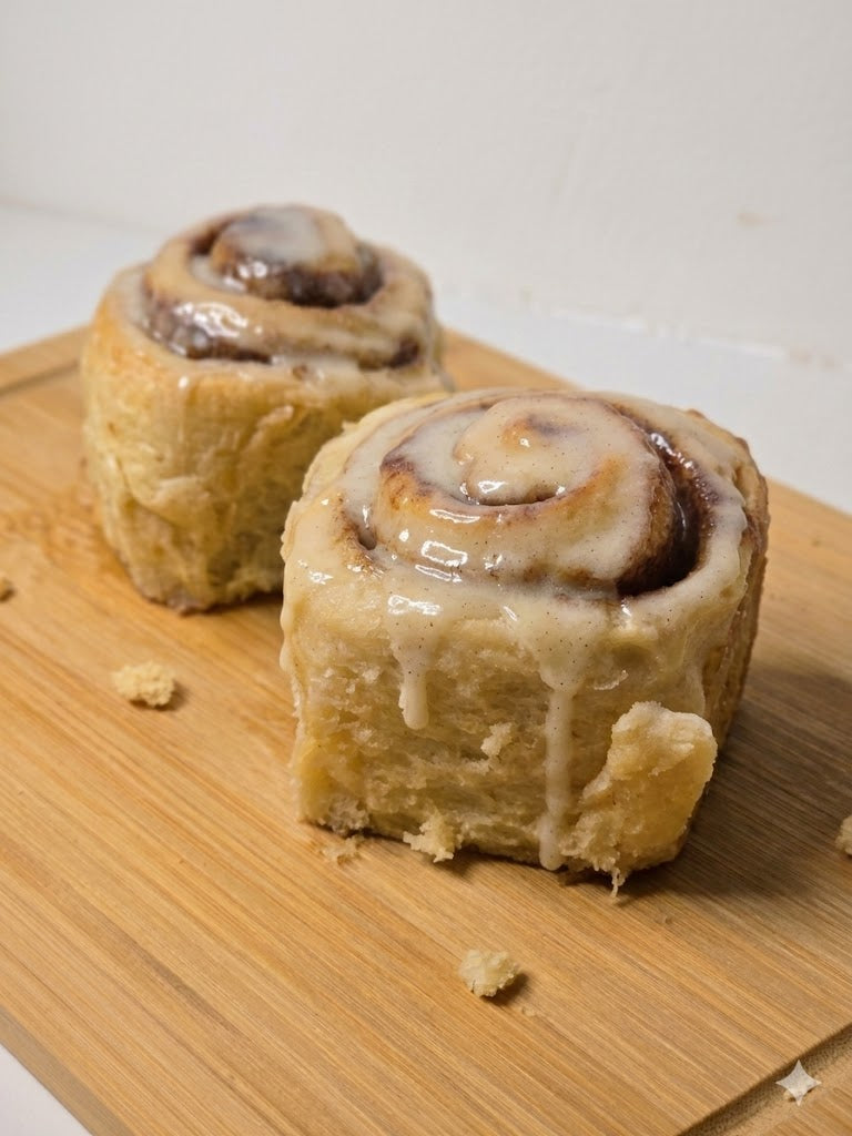 Brioche Cinnamon Rolls - Half Dozen (6 rolls)